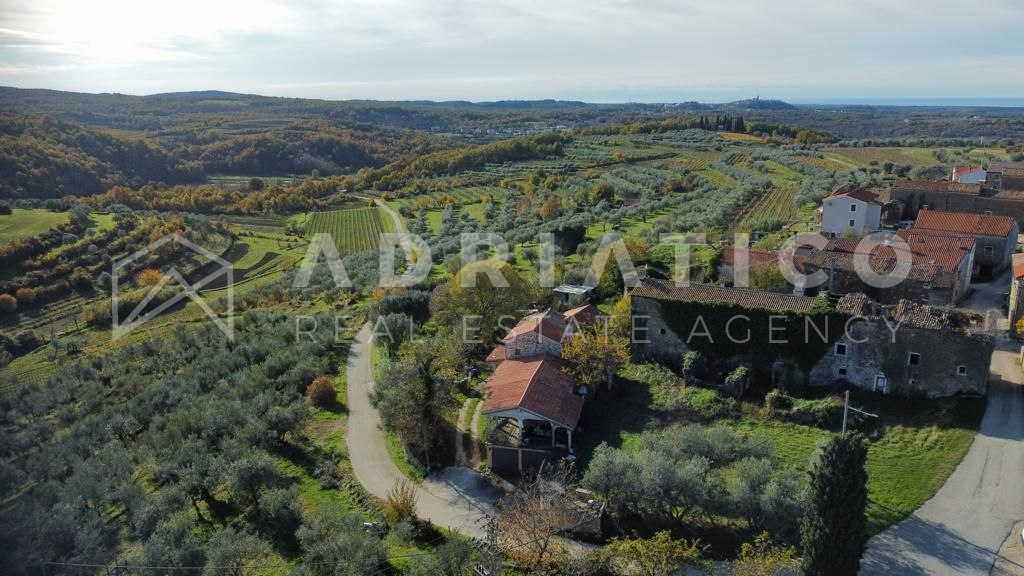 Momiano, dintorni, proprietà esclusiva con vista panoramica