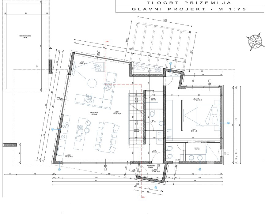 Vodice, villa moderna con wellness e vista panoramica sul mare