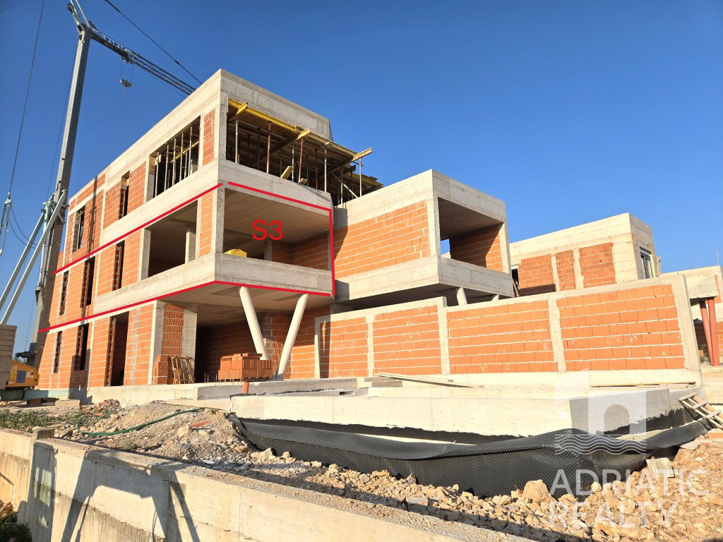 Vodice, moderno bilocale in nuova costruzione esclusiva