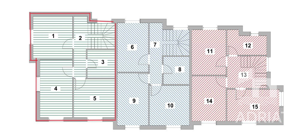 Vodice, appartamento su due livelli con cortile vicino alla spiaggia