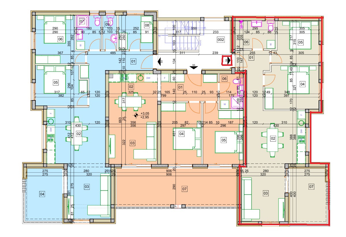 Vodice, appartamento confortevole con vista mare