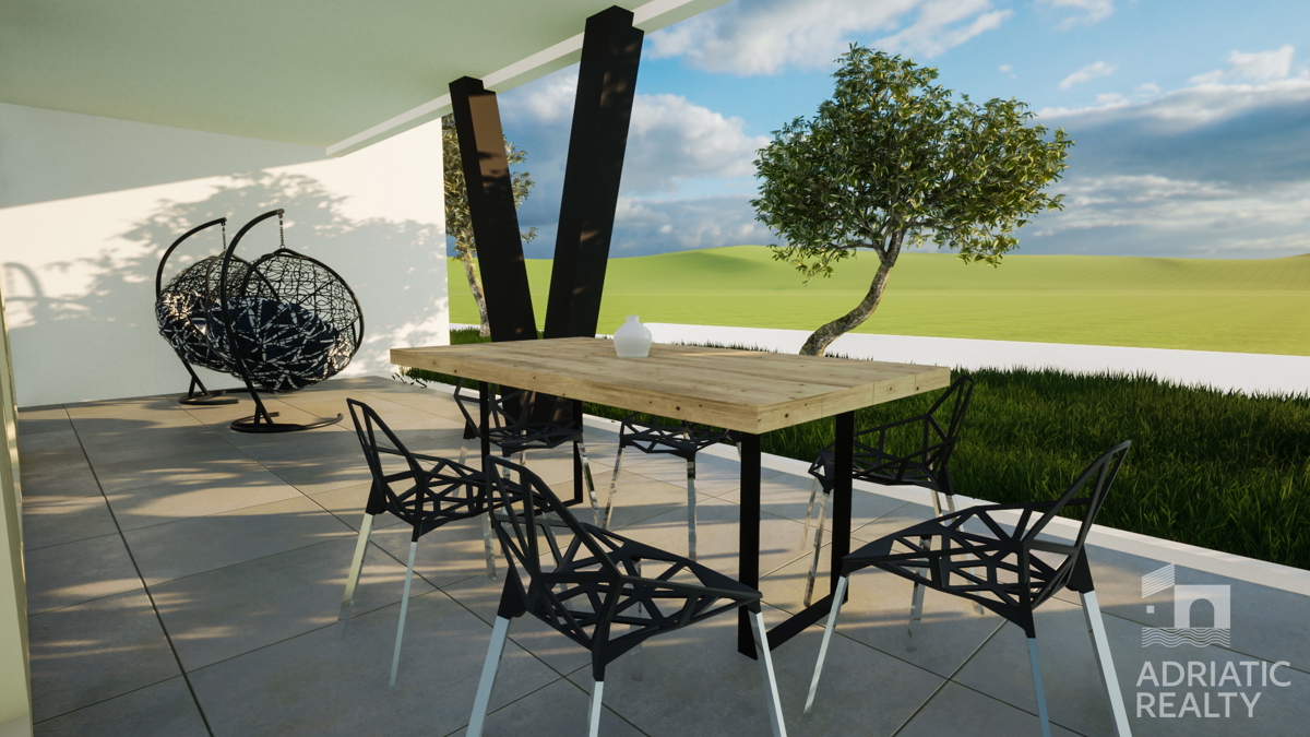 Vodice, monolocale con giardino in bella posizione