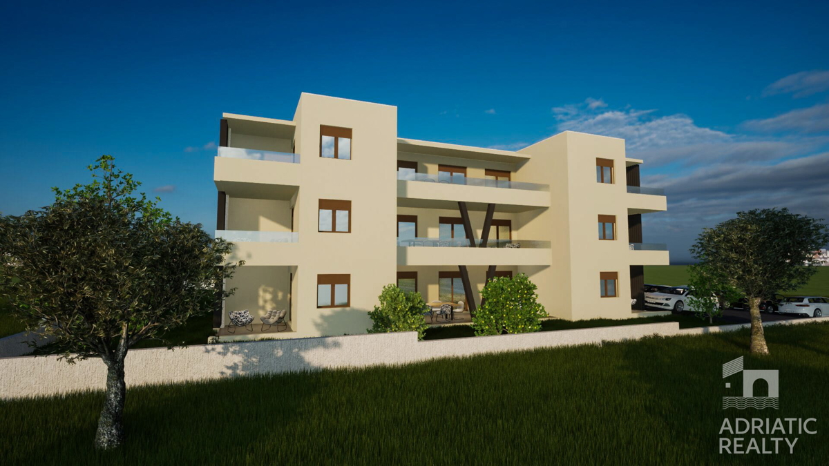 Vodice, monolocale con giardino in bella posizione