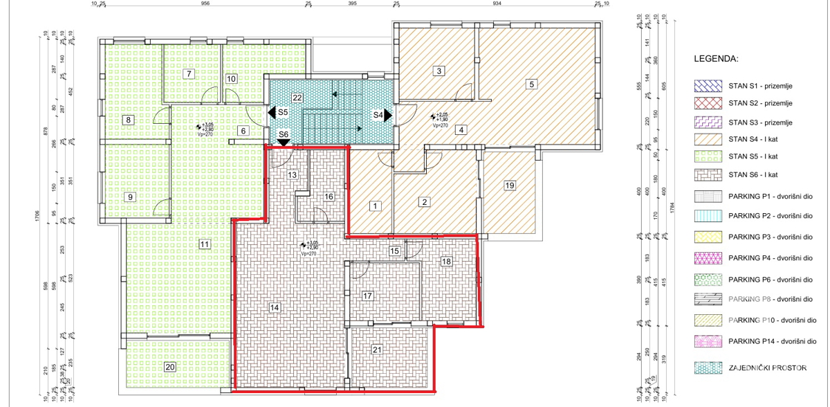 Vodice, ampio appartamento bilocale con terrazza, abitabile subito