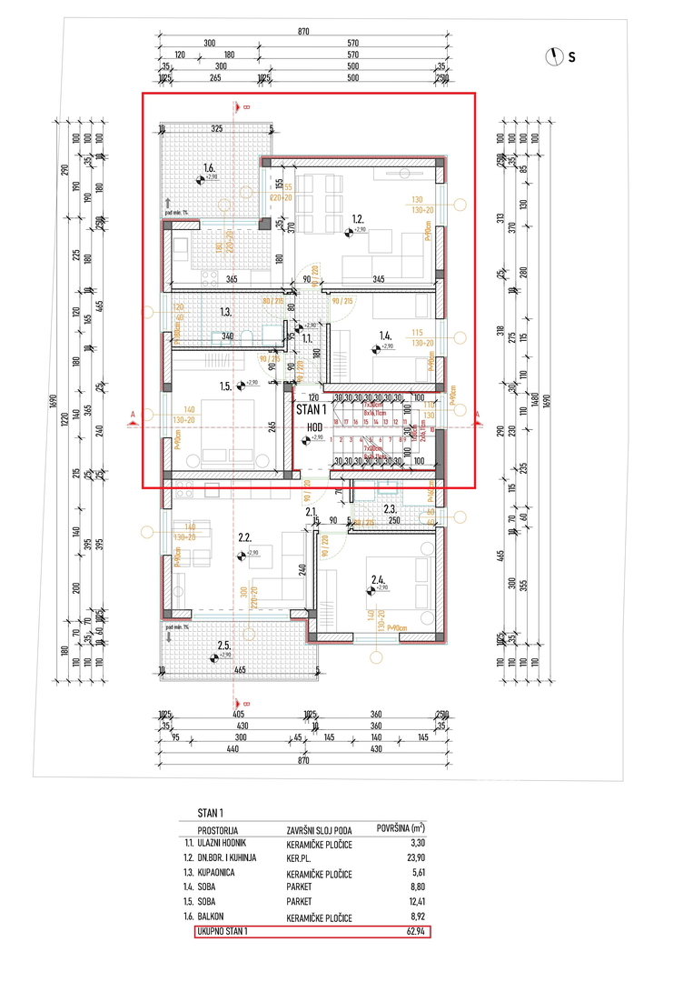 Grebaštica, appartamento moderno arredato con vista mare, a soli 300 m dalla spiaggia!