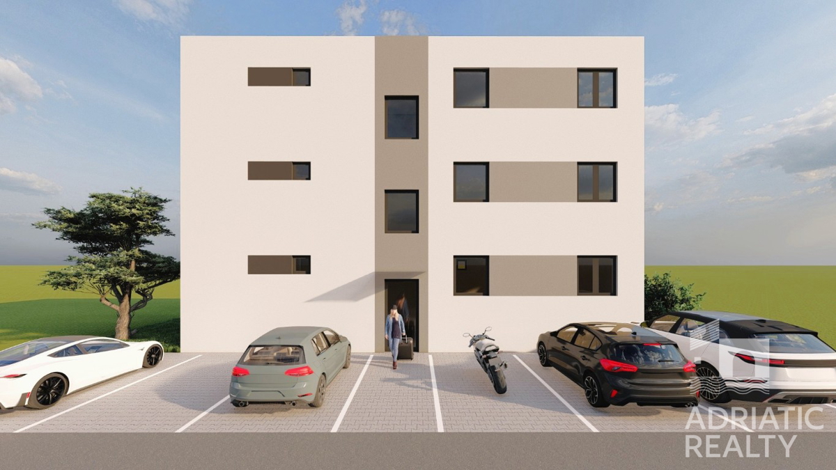 Grebaštica, appartamento moderno arredato con vista mare, a soli 300 m dalla spiaggia!