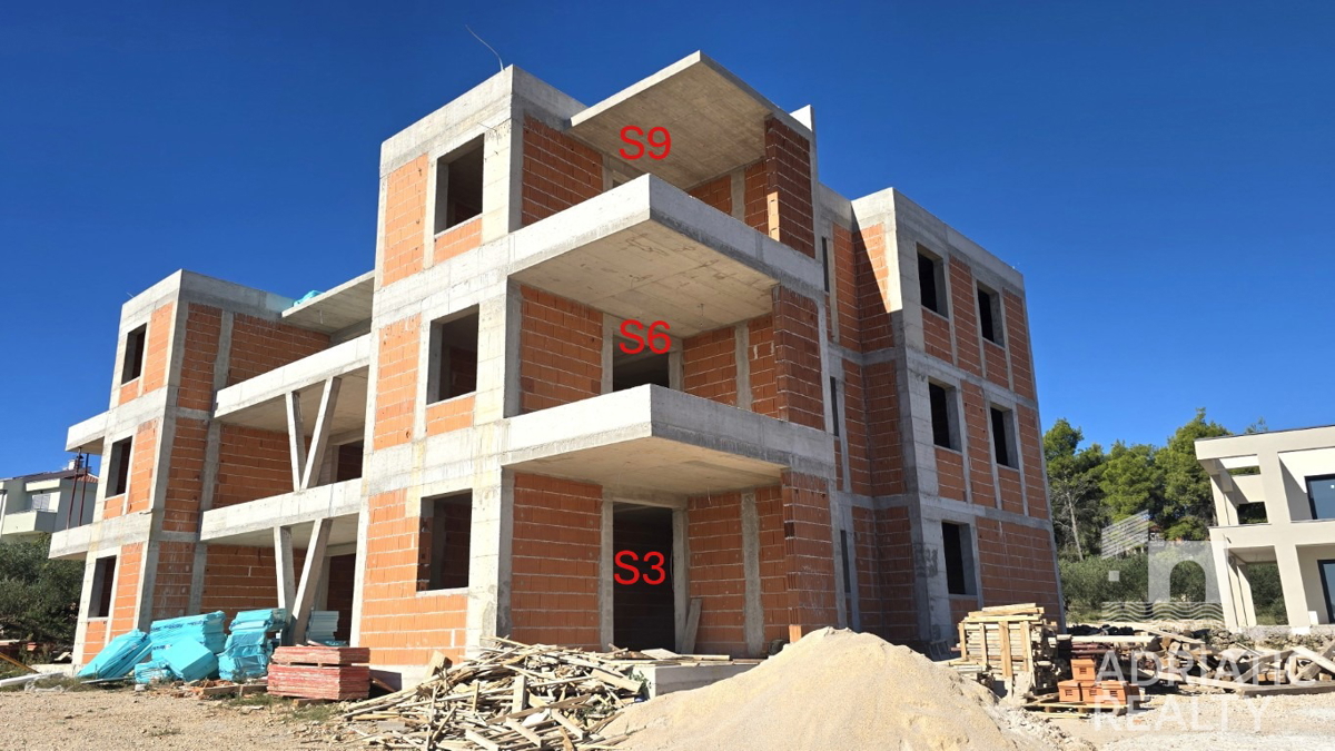 Vodice, appartamento bilocale con vista mare