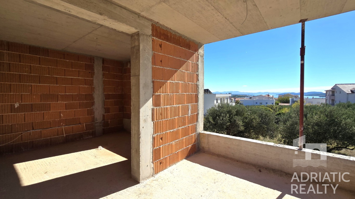 Vodice, appartamento bilocale con vista mare