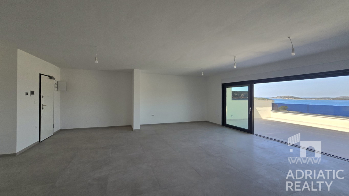 Žaborić, attico bilocale o trilocale con vista mozzafiato sul mare