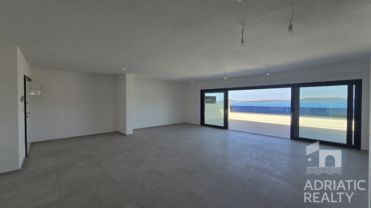 Žaborić, attico bilocale o trilocale con vista mozzafiato sul mare