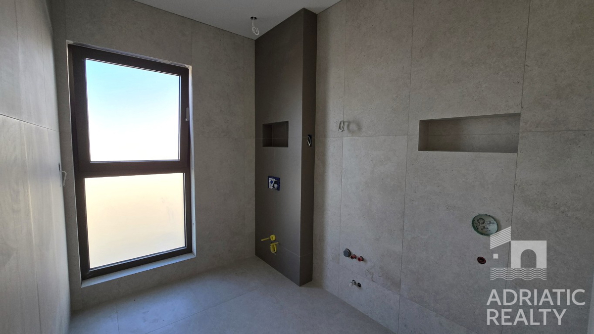 Žaborić, villa esclusiva con vista panoramica e piscina, a 150 m dalla spiaggia