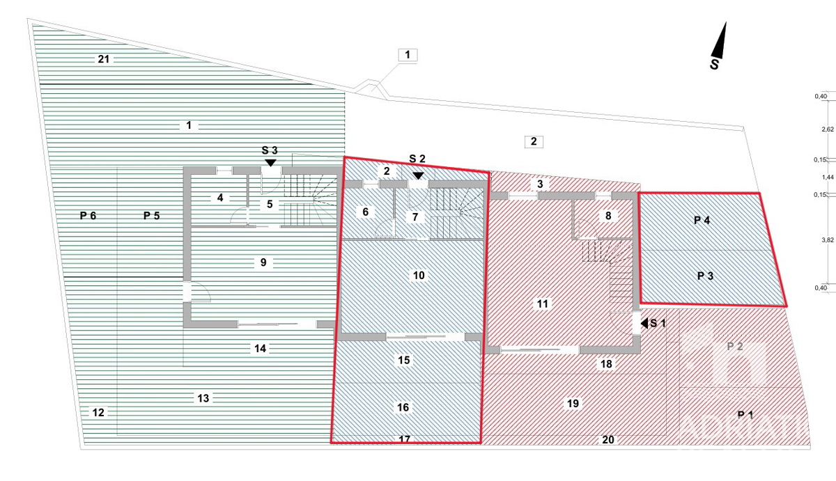 Vodice, casa moderna con ampia terrazza sul tetto in posizione privilegiata