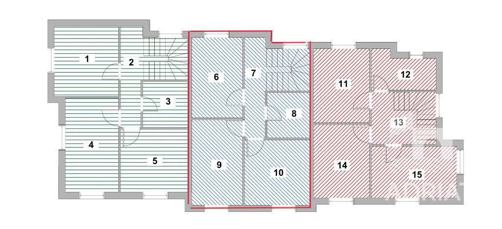 Vodice, casa moderna con ampia terrazza sul tetto in posizione privilegiata