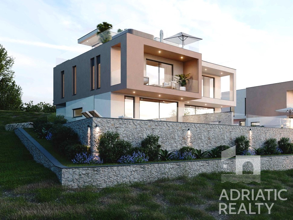 Vodice, appartamento di lusso in duplex con vista mare