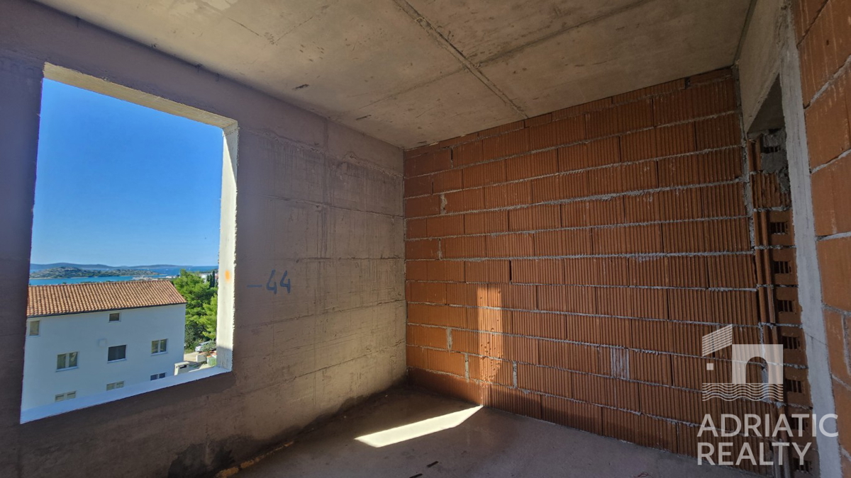 Vodice, appartamento con due camere da letto e vista mare