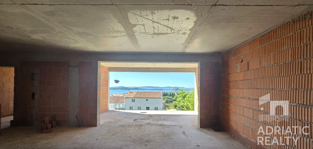 Vodice, appartamento con due camere da letto e vista mare