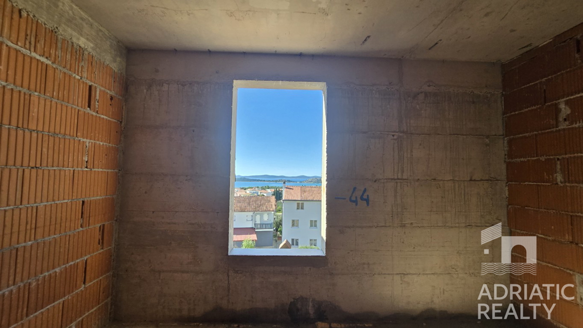 Vodice, appartamento con due camere da letto e vista mare