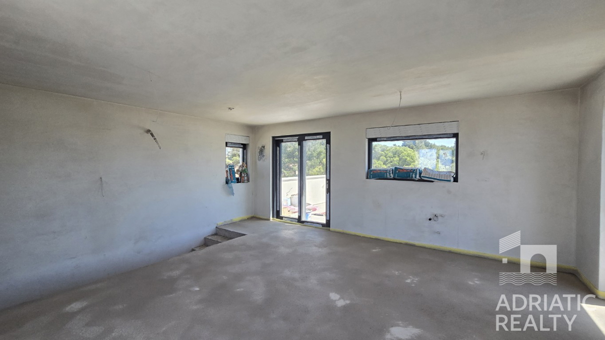 Primošten, appartamento su due livelli con vista panoramica sul mare