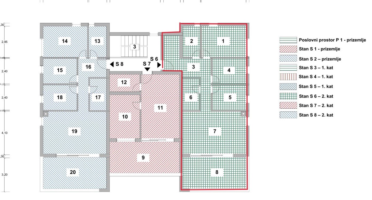 Srima, nuova costruzione, appartamento con tre camere da letto vicino alla spiaggia