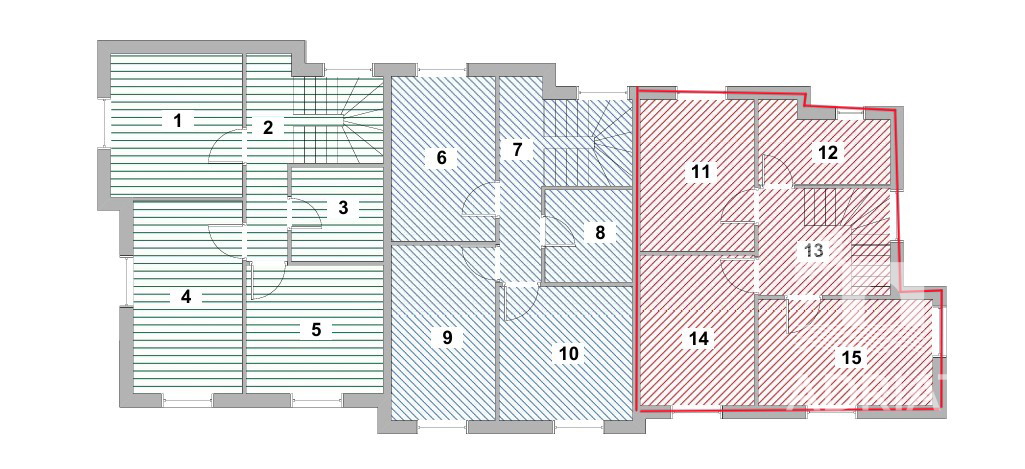 Vodice, appartamento su due piani in una moderna nuova costruzione vicino alla spiaggia