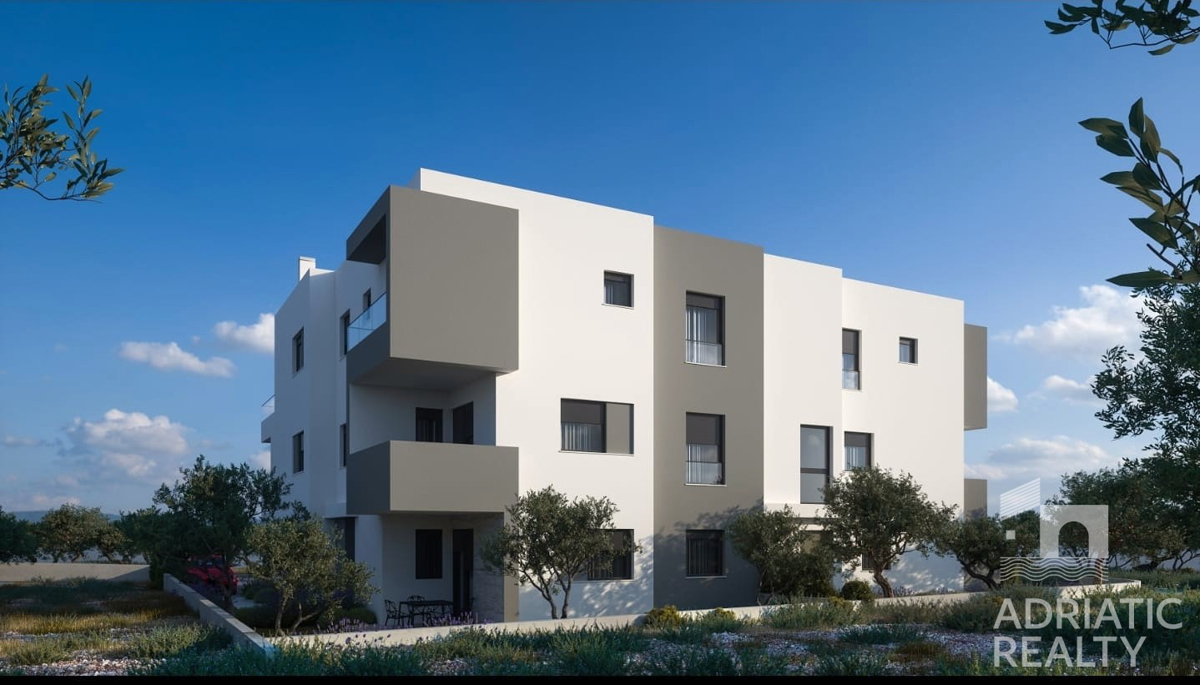 Brodarica, splendida attico trilocale, 136,27 m2, vista mare