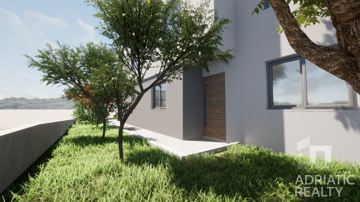 Nuova costruzione a Vodice - appartamento con giardino in un ambiente tranquillo