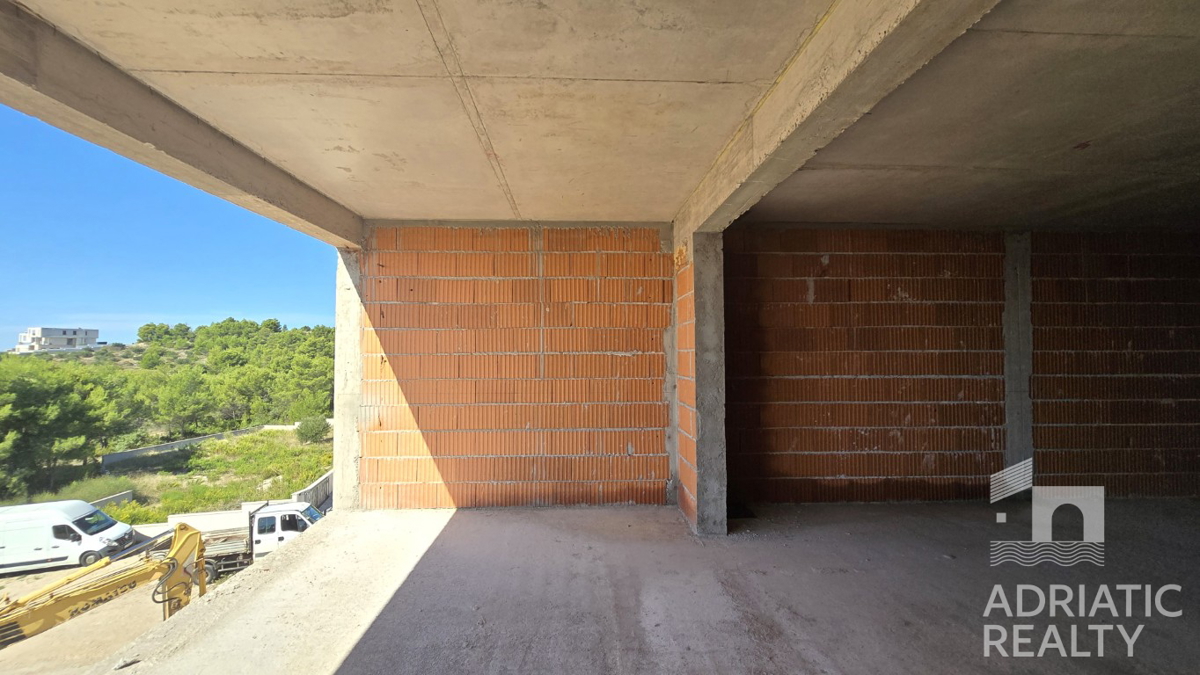 Vodice, appartamento con due camere da letto e vista mare