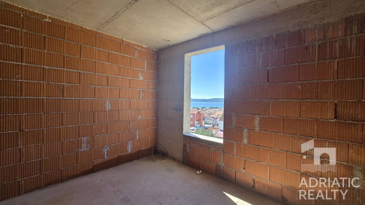 Vodice, appartamento con due camere da letto e vista mare