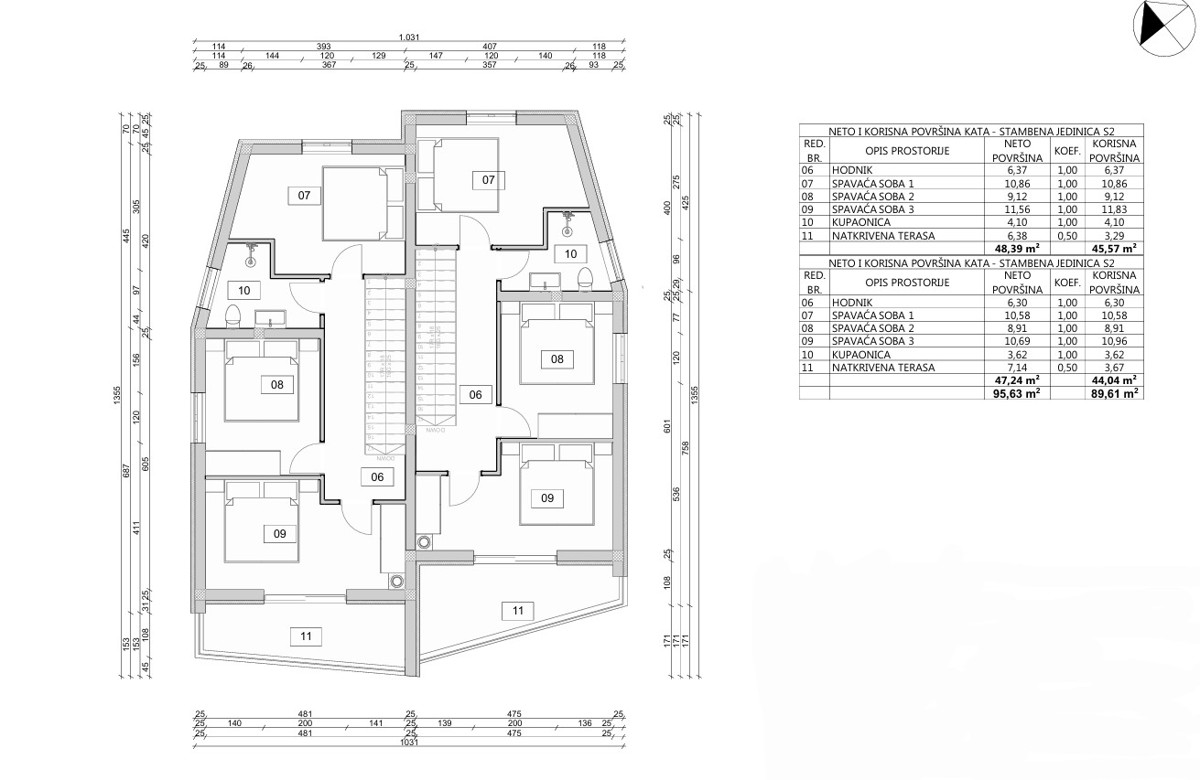Vodice, casa moderna e funzionale in una posizione tranquilla