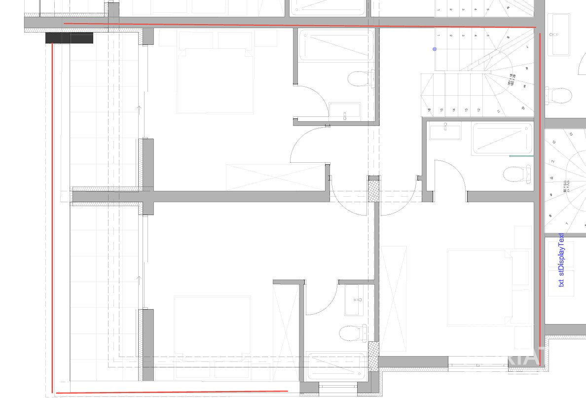 Jezera, Isola di Murter, moderno appartamento duplex con piscina sulla terrazza sul tetto