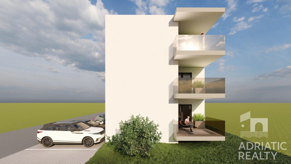 Grebaštica, appartamento con due camere da letto con giardino vicino alla spiaggia