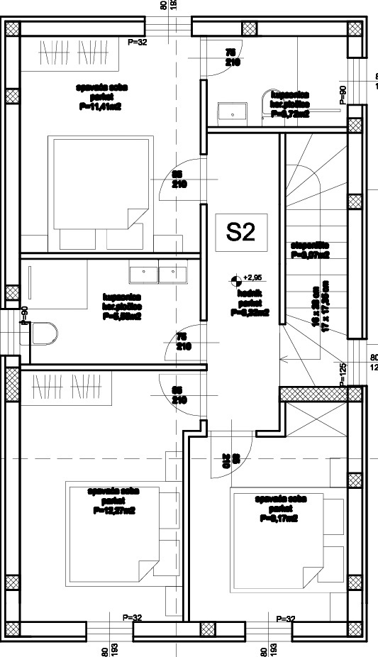 Brodarica, triplex, appartamento duplex con giardino