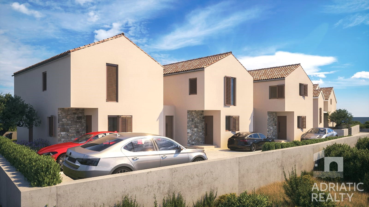 Brodarica, triplex, appartamento duplex con giardino