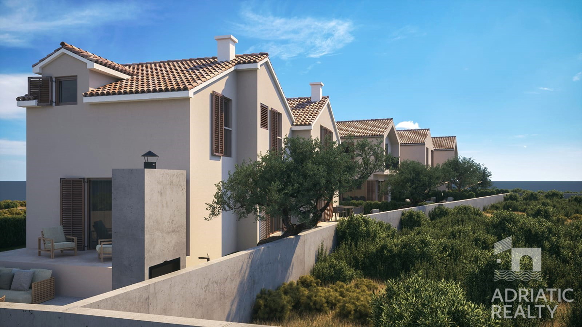 Brodarica, triplex, appartamento duplex con giardino