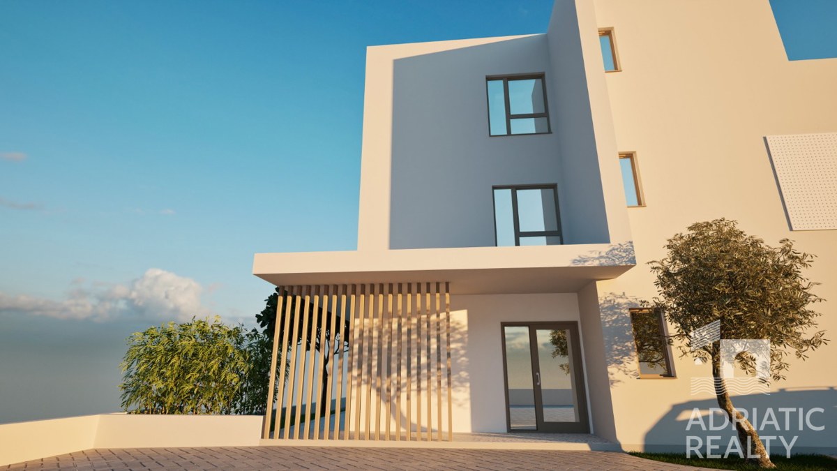 Vodice, attico esclusivo con vista mare in una moderna costruzione di nuova realizzazione