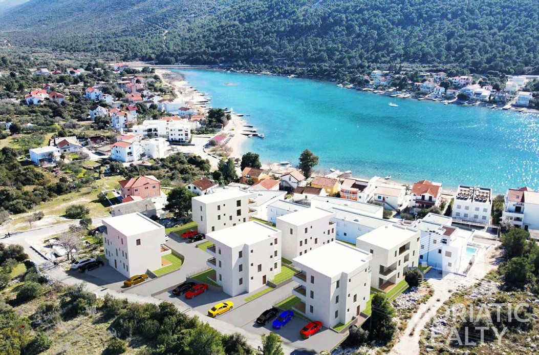 Grebaštica, attico con splendida vista sul mare, 4 camere da letto, 121,90 m2