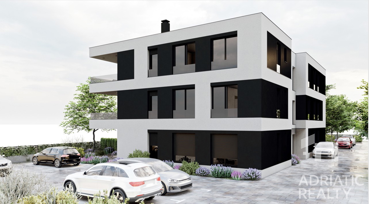 Srima, confortevole monolocale con giardino, nuova costruzione