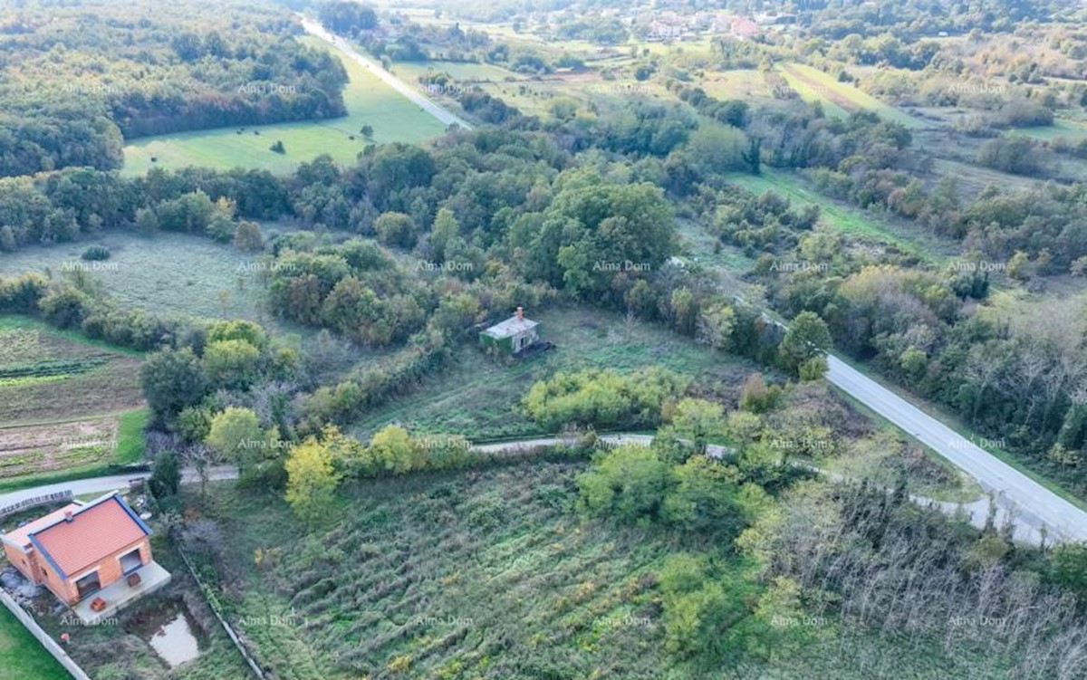 Terreno edificabile con progetto, vicino a Marčana