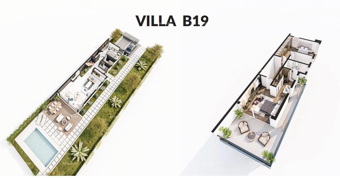 Vendita di ville moderne in una bellissima zona residenziale, Umago