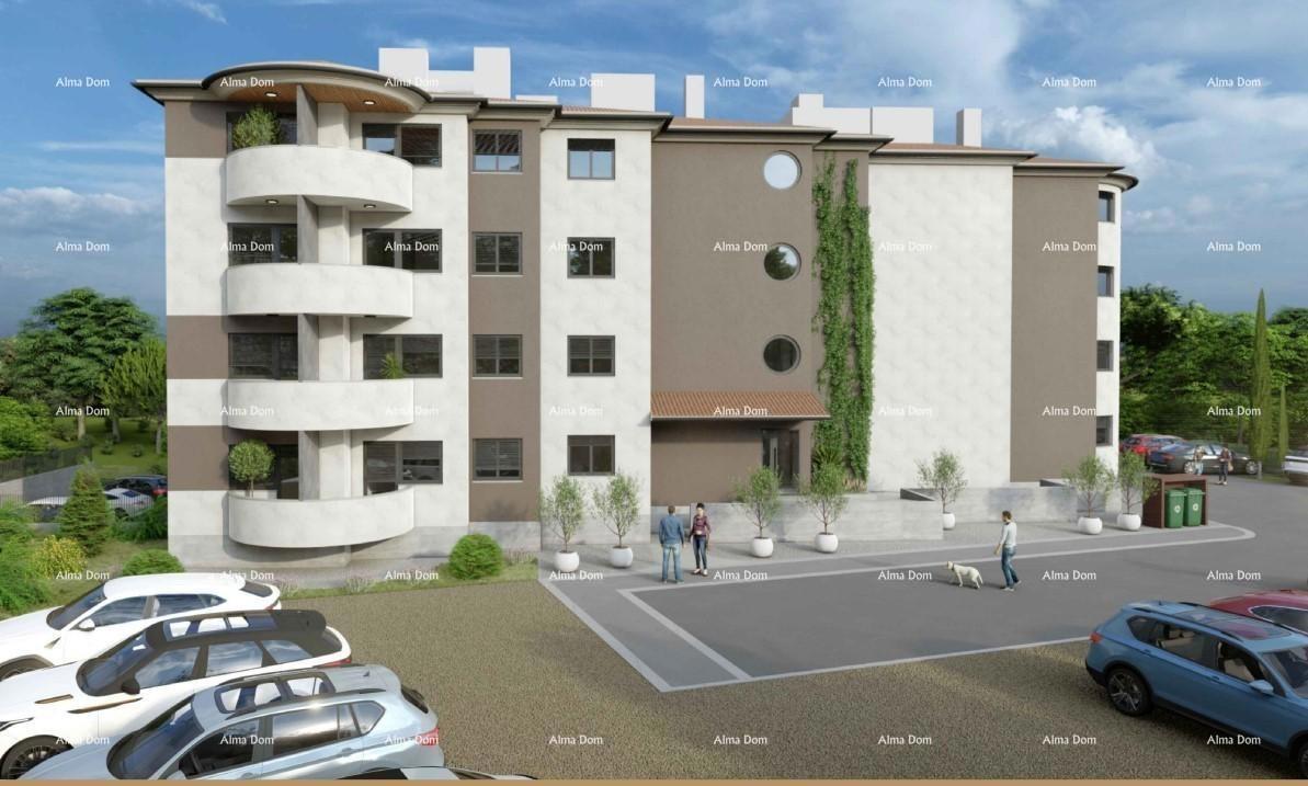 Appartamenti in vendita in un nuovo complesso residenziale in costruzione, vicino al tribunale, Pola!