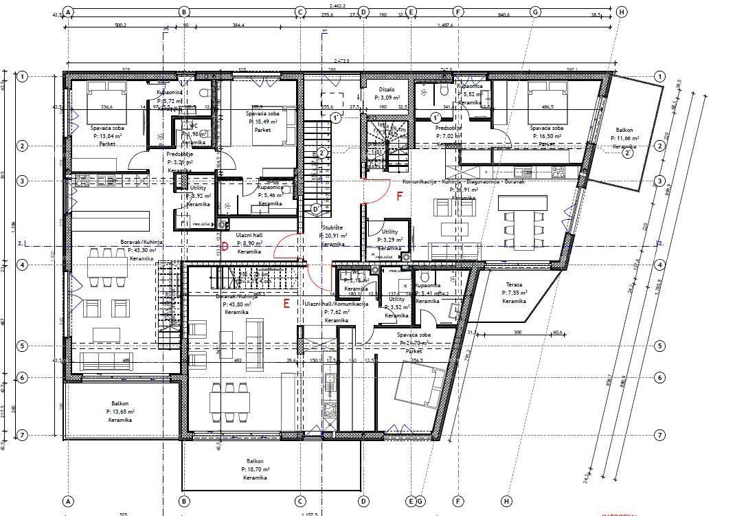 ROVIGNO - Appartamento duplex in un nuovo progetto / posizione TOP, a 2 minuti dal mare! (E)
