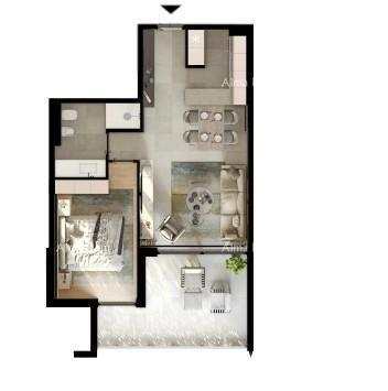 UMAG! Appartamento moderno in un complesso residenziale di alta qualità vicino al mare, S26