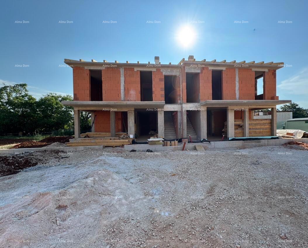 Vendita-appartamenti in costruzione, 400 m dalla spiaggia e dal mare, vicinanza a Novigrad!