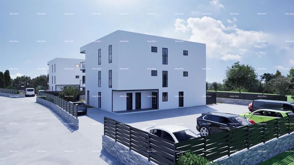 In vendita – moderni, nuovi appartamenti a Peroj con vista mare. Z1-S4