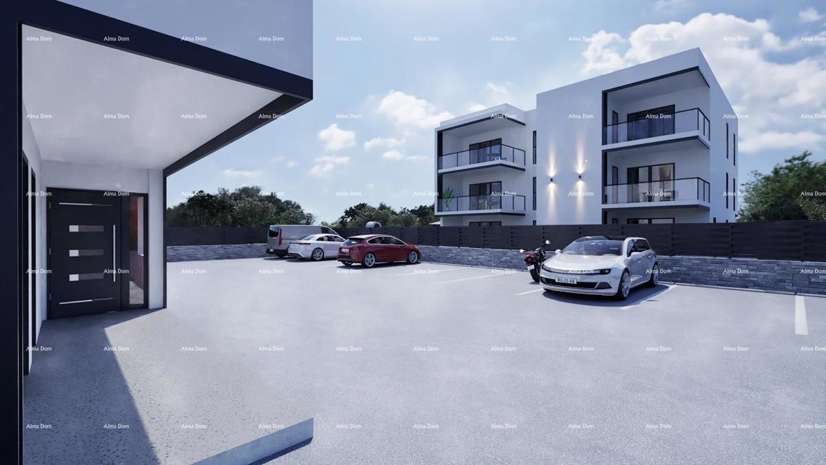 In vendita – moderni, nuovi appartamenti a Peroj con vista mare. Z1-S4