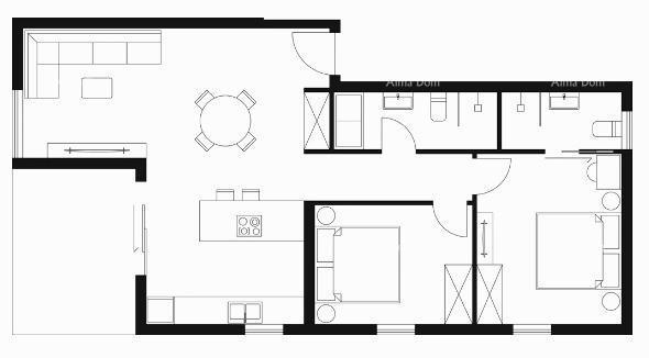 In vendita – moderni, nuovi appartamenti a Peroj con vista mare. Z1-S4