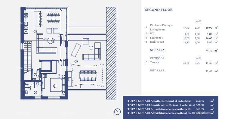 UMAG, Villa indipendente in un lussuoso resort! Vista mare! V 38