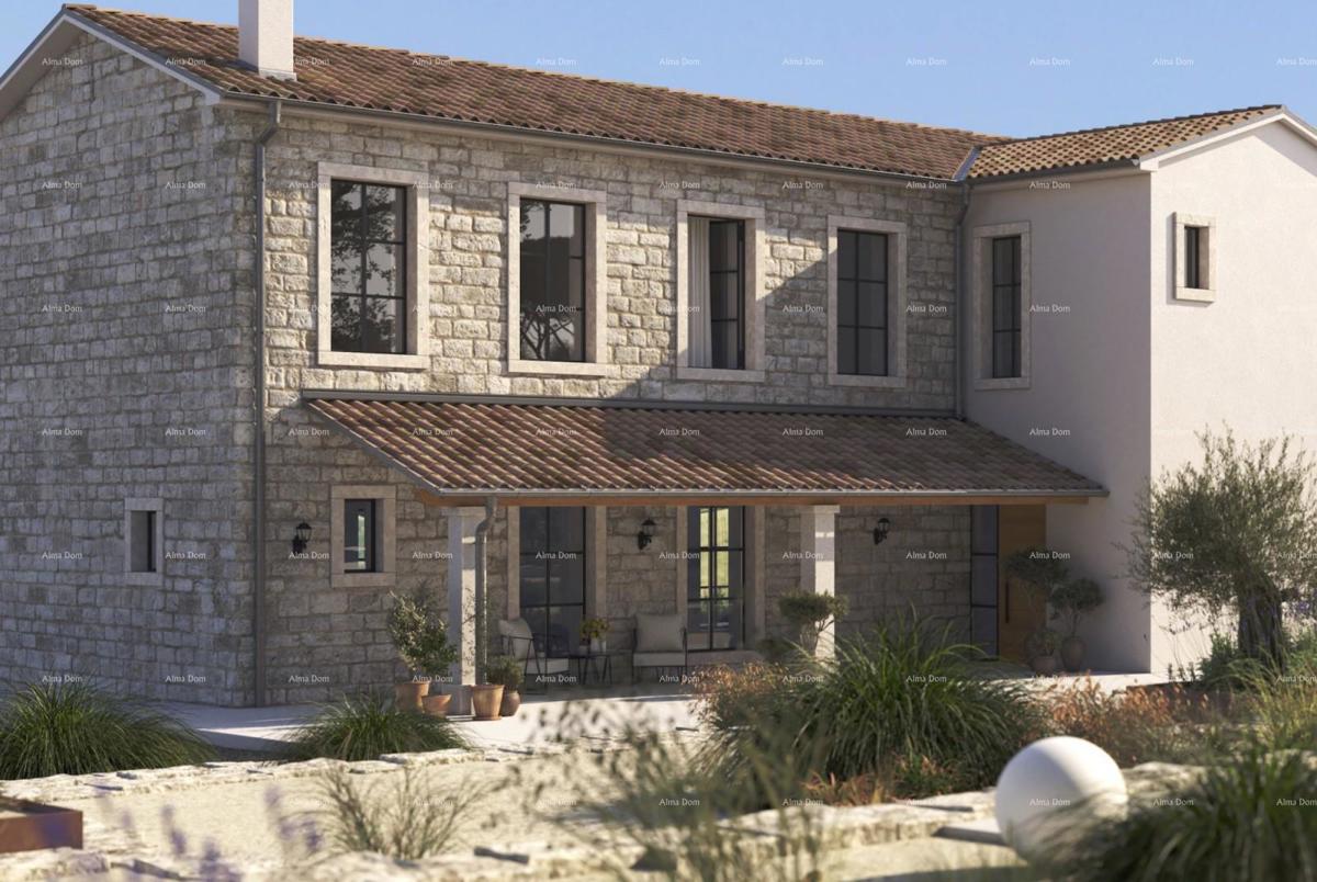 Vendita - casa in pietra istriana in fase di ristrutturazione, Cerovlje!