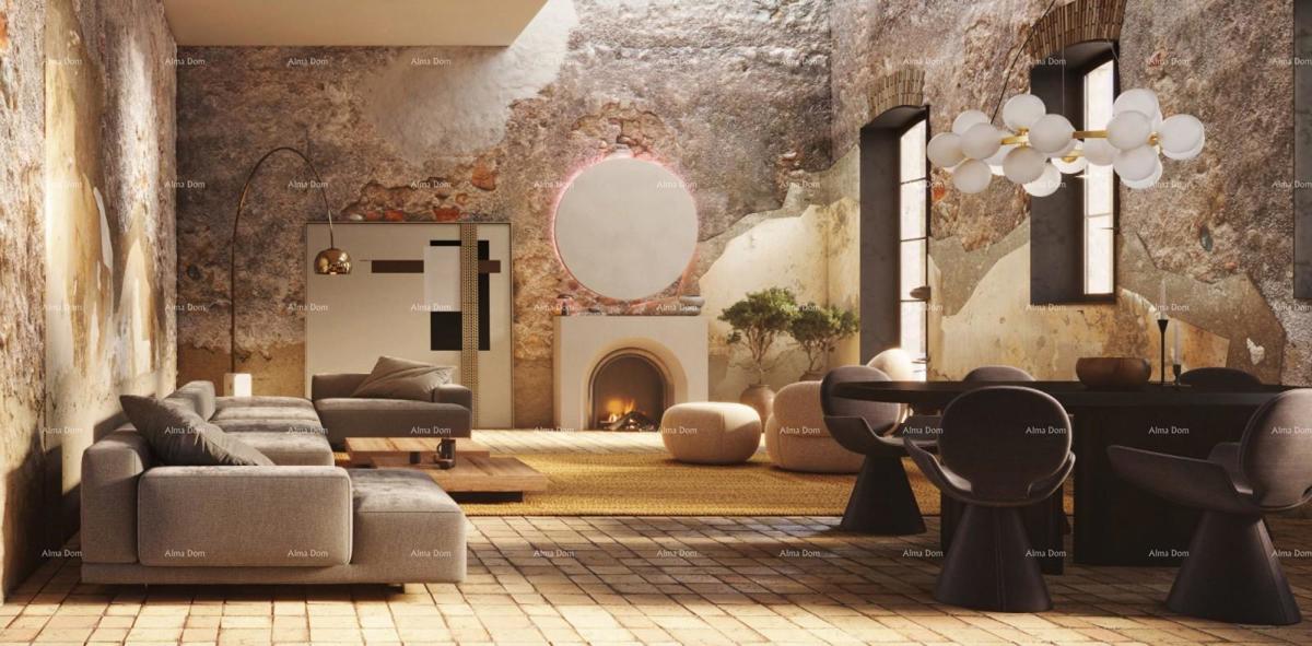 Vendita - casa in pietra istriana in fase di ristrutturazione, Cerovlje!