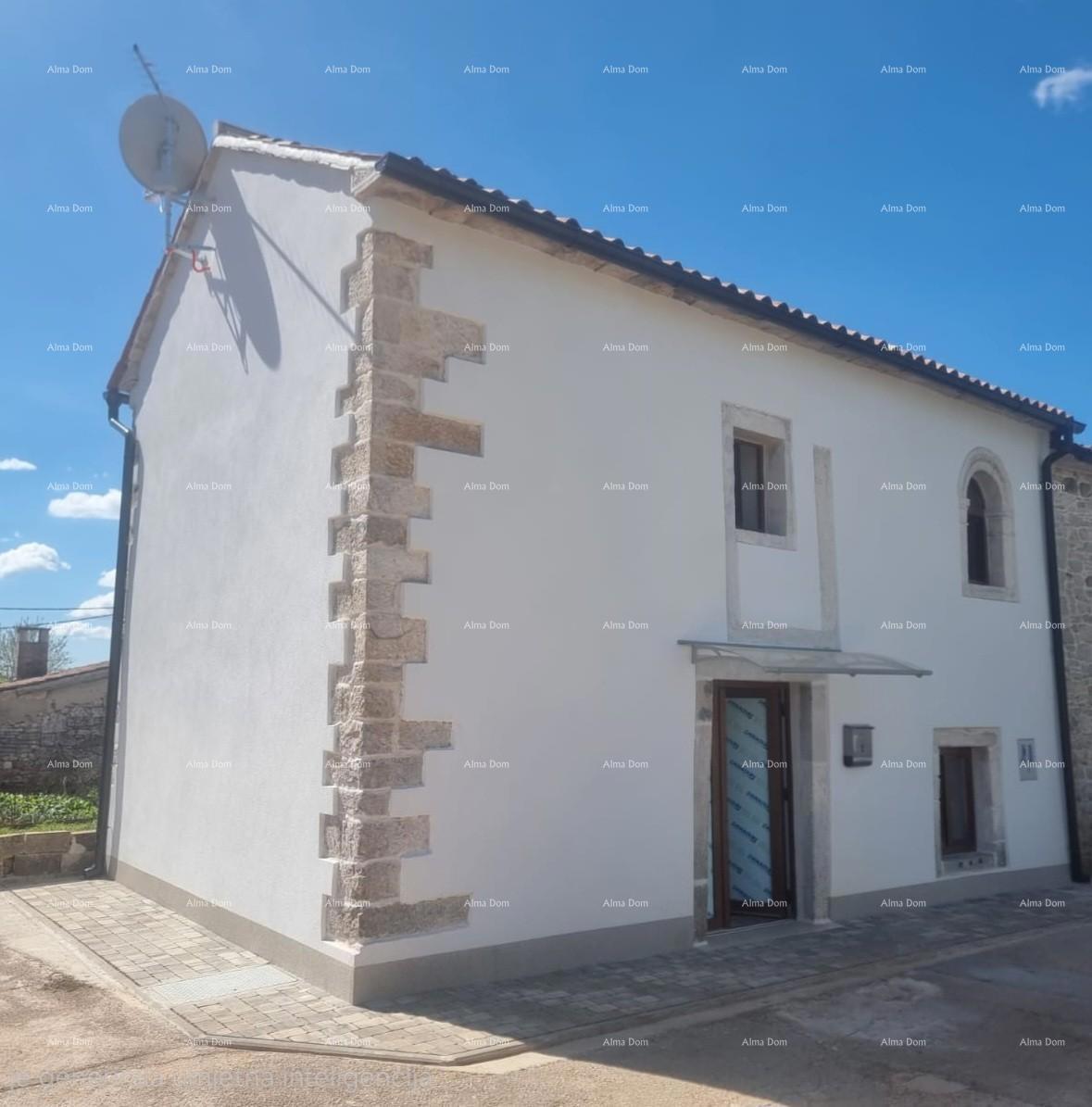 In vendita casa ristrutturata, Barban